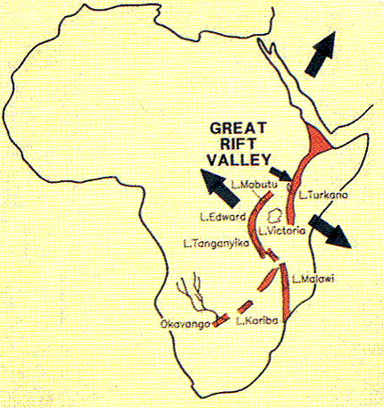 Tectonic Tour with Chloe!: Stop 1: East Africa Rift Valley