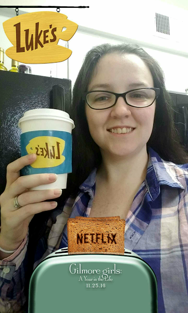 gilmore girls snapchat filter netflix