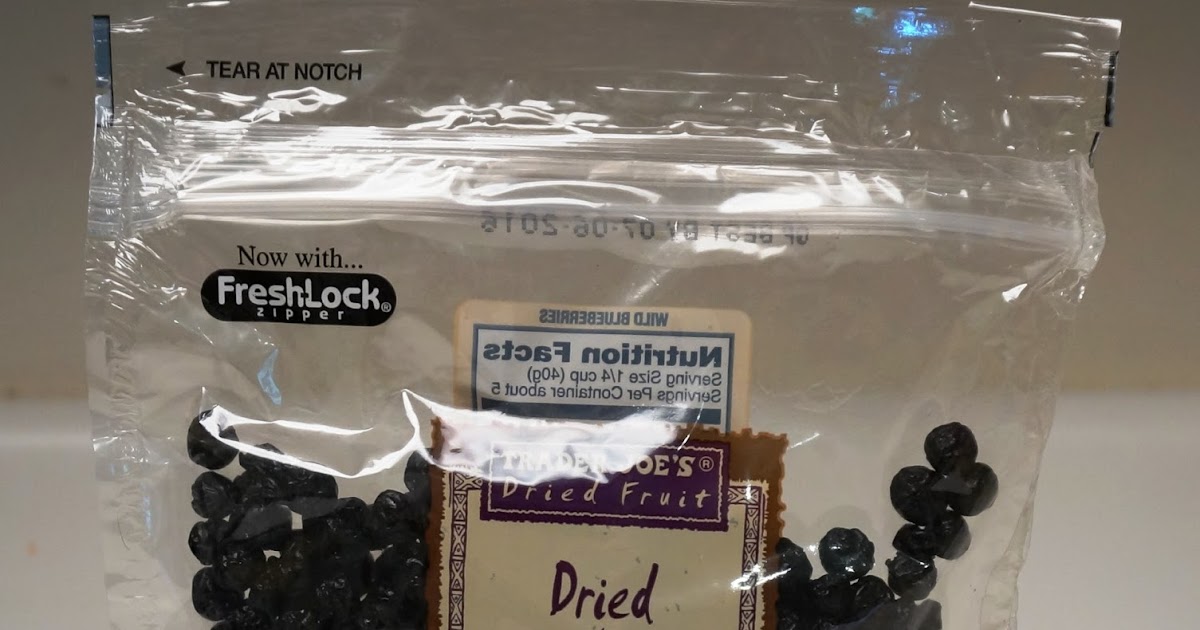 Exploring Trader Joe's Trader Joe's Dried Wild Blueberries
