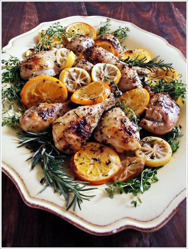 Jam Hands: Herb and Citrus Oven Roasted Chicken