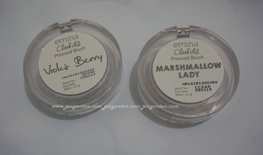 [Review] Emina Cheeklit Blush On Marshmallow Lady & Violet Berry Land of Jenganten