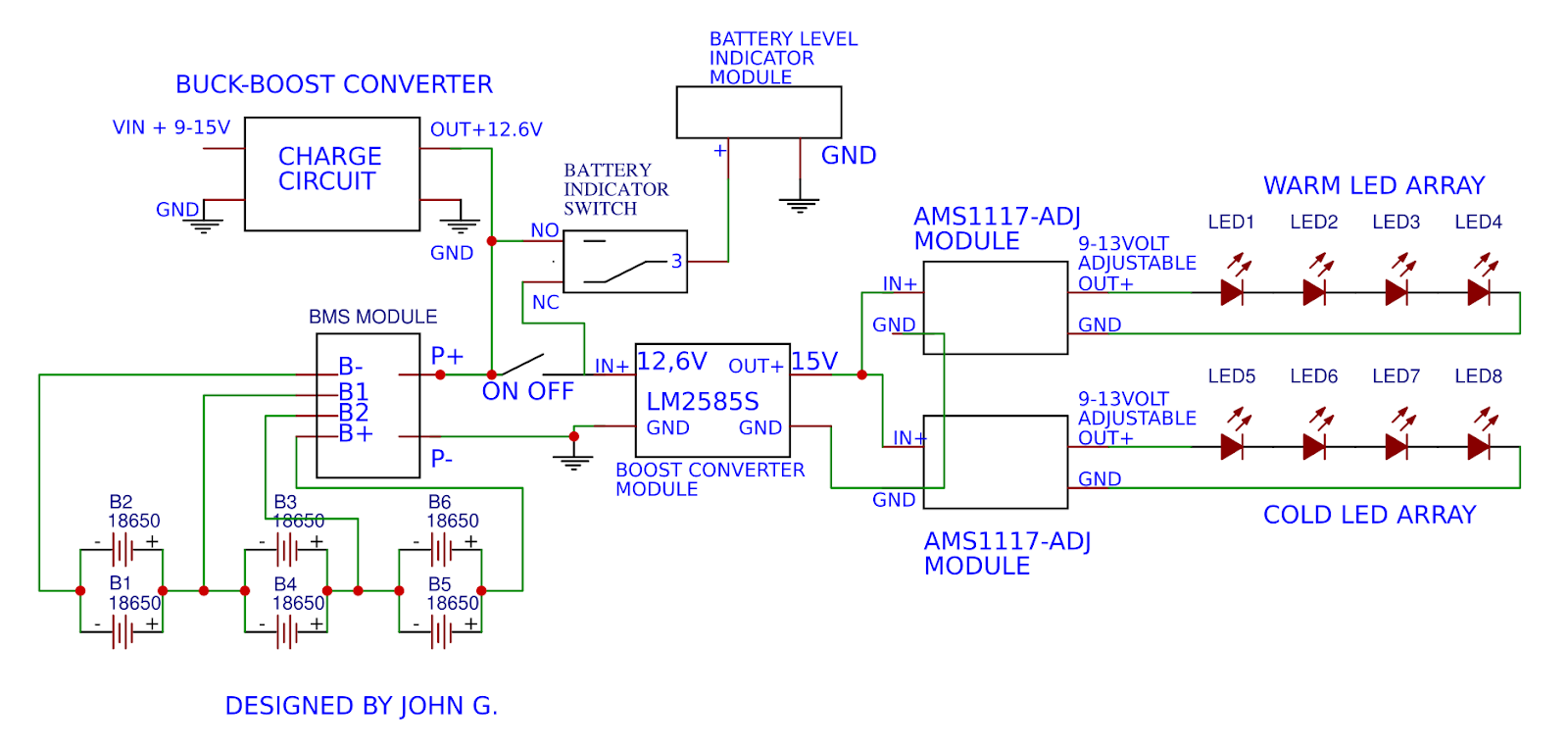 Camera Flashlight Circuit Diagram