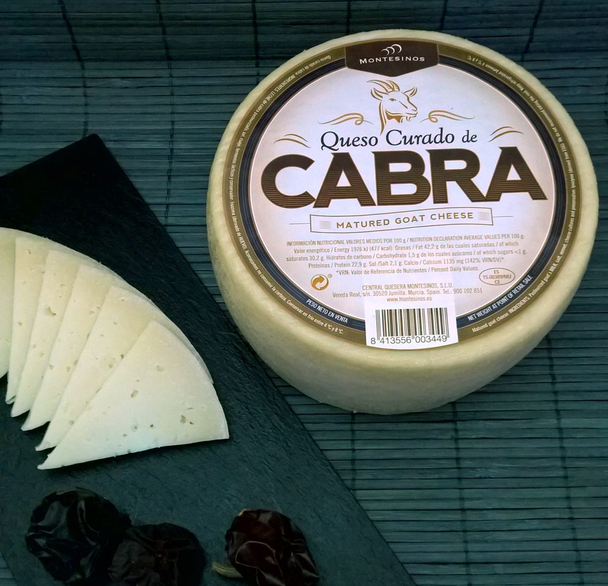 Grup Aliment NUEVO QUESO DE CABRA CURADO