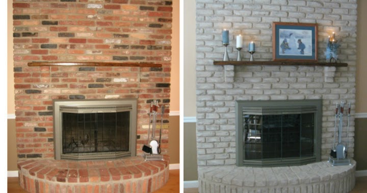 Fireplace Decorating Why Paint A Brick Fireplace Decorating Why Paint A Brick, How To Seal A Painted Brick Fireplace
