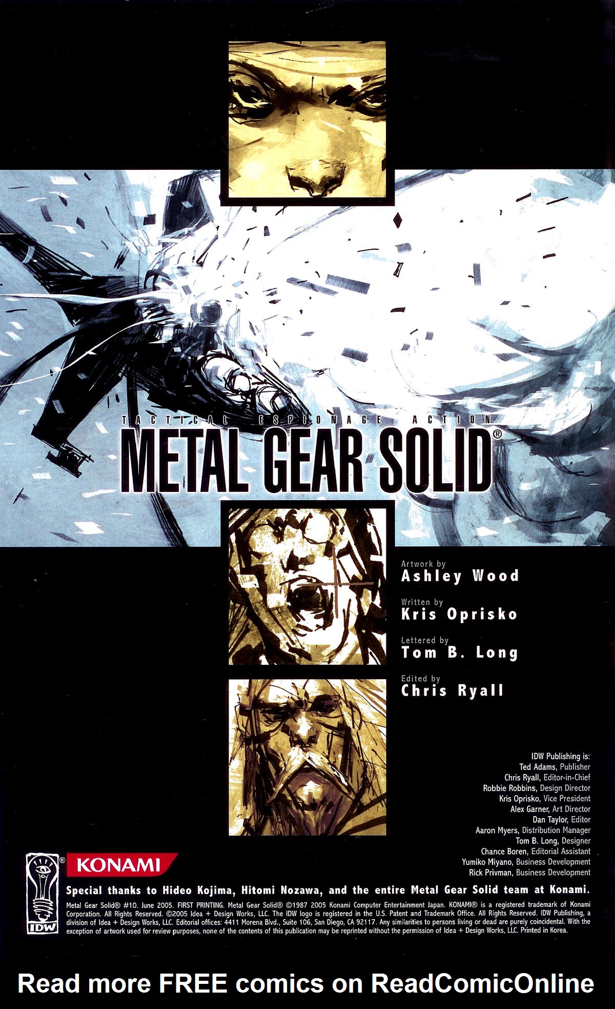 Read online Metal Gear Solid comic -  Issue #10 - 2