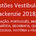 Questões Vestibular Mackenzie 2018/2