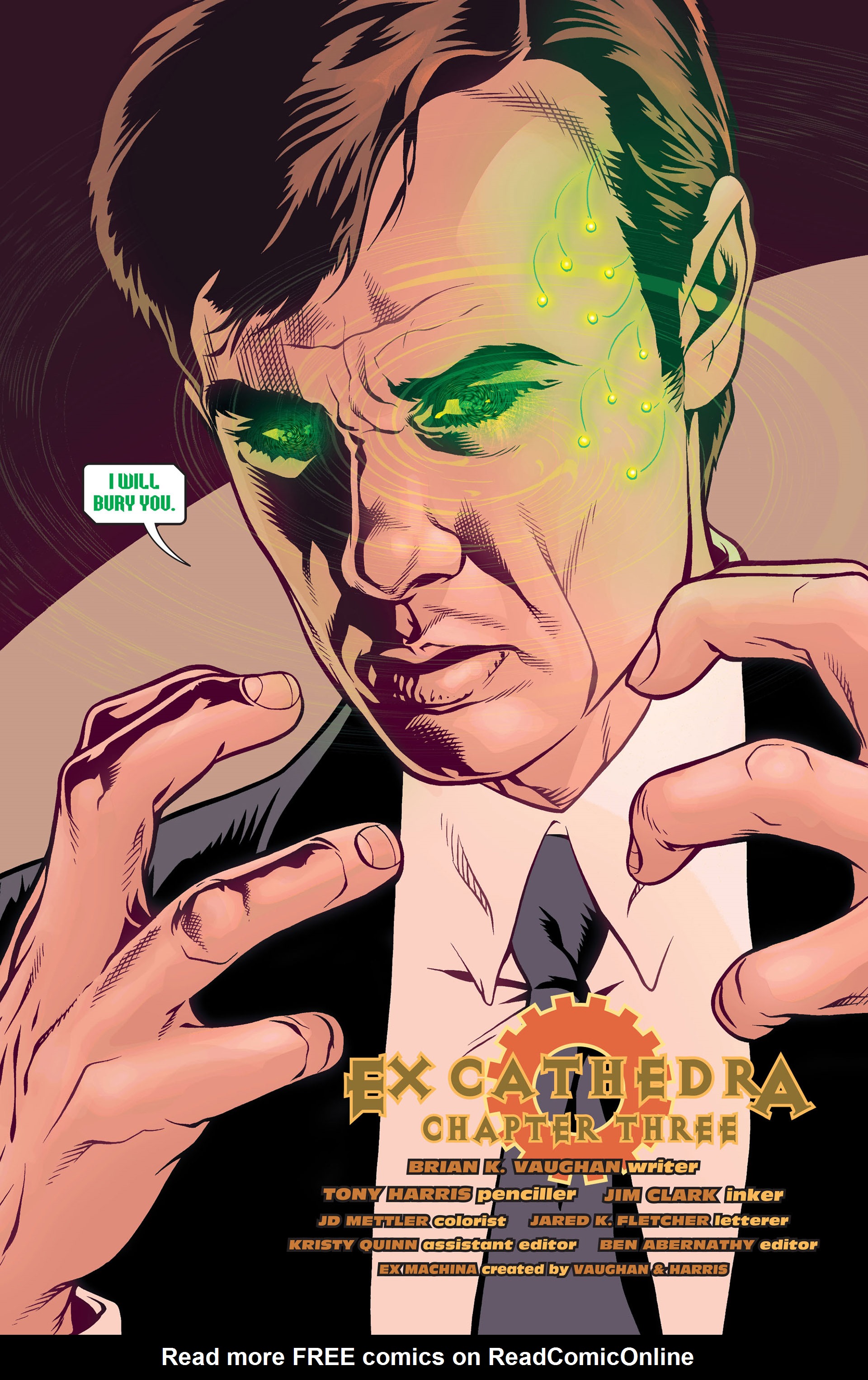 Read online Ex Machina comic -  Issue #32 - 23