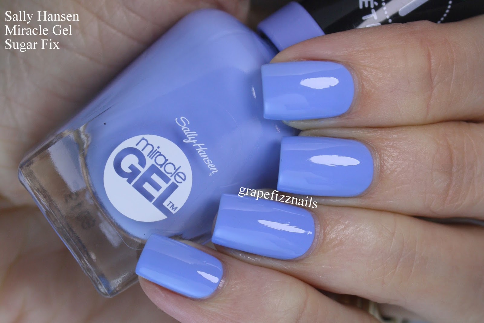 Grape Fizz Nails Sally Hansen Miracle Gel Travel In Colour Collection