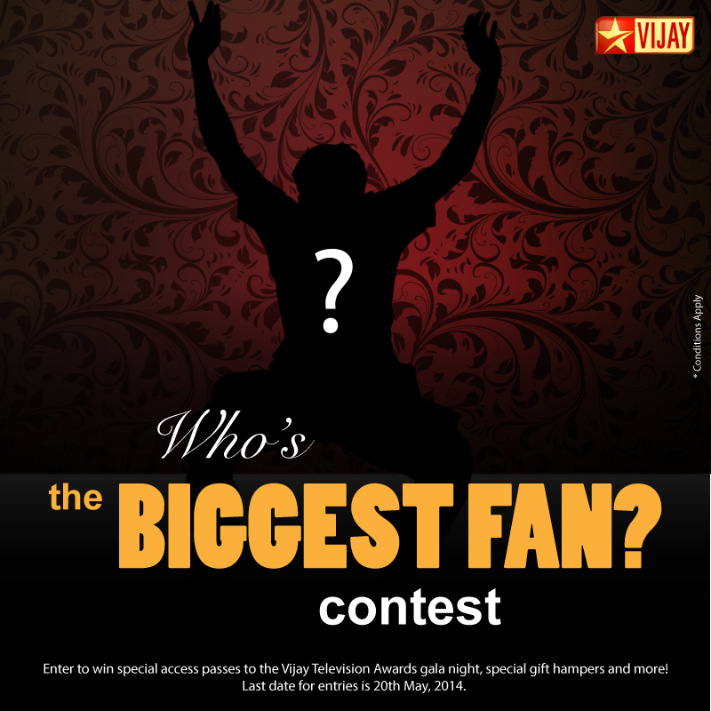 The Buzz from Vijay TV Biggest Fan Contest