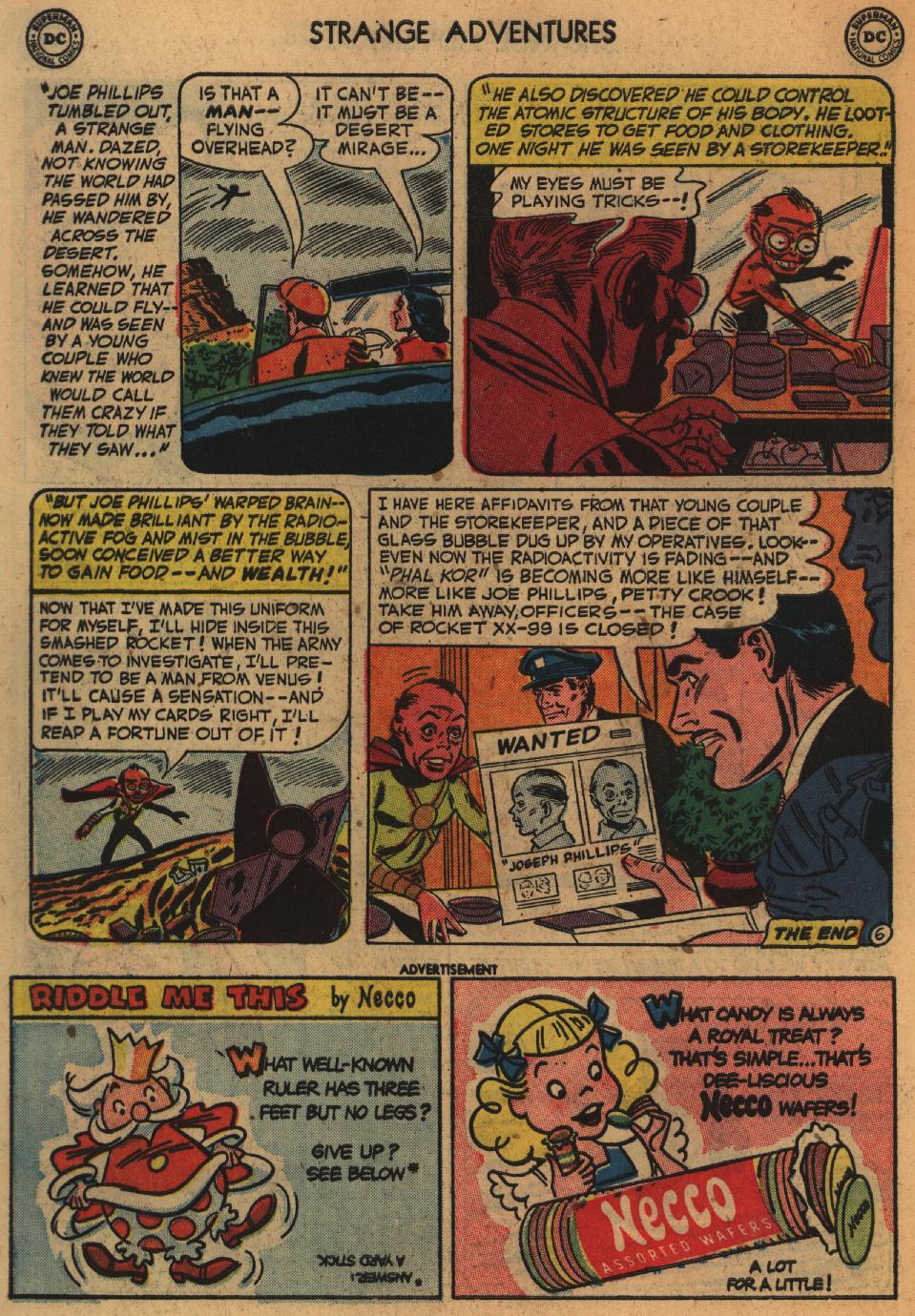 Read online Strange Adventures (1950) comic -  Issue #14 - 34