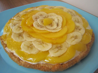 Tarta de hojaldre con fruta