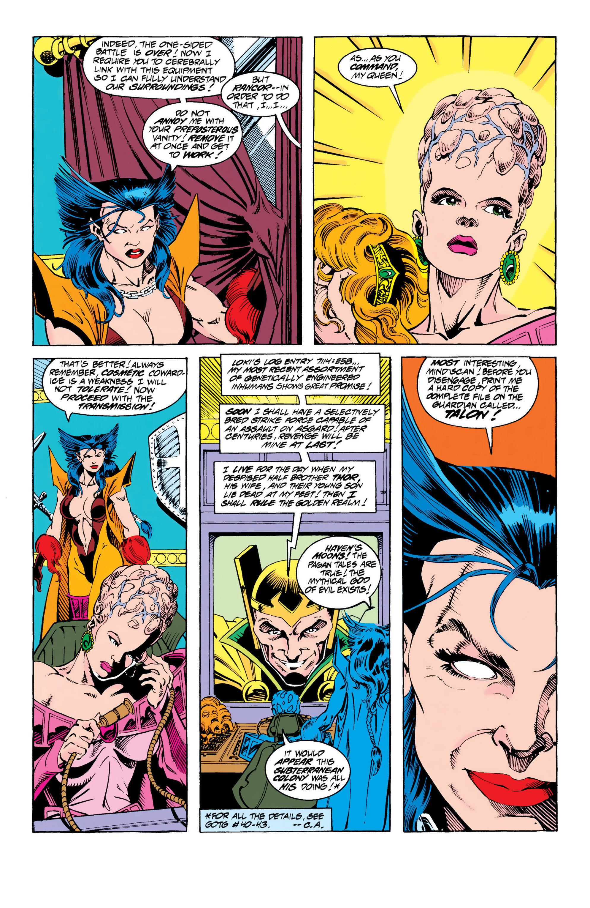 Read online Guardians of the Galaxy (1990) comic -  Issue # _TPB In The Year 3000 3 (Part 1) - 9