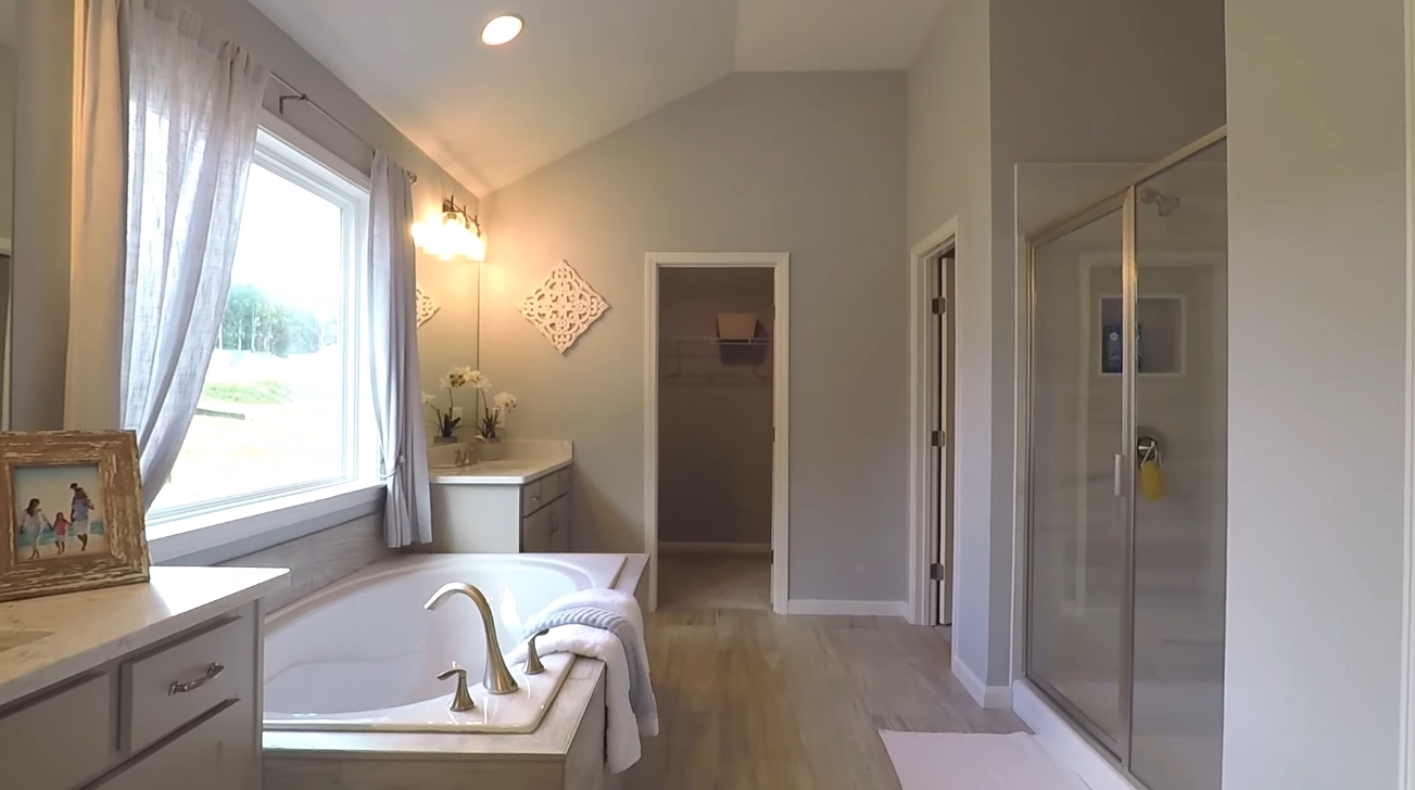 Interior Design Tour vs. INSIDE TOLL BROTHERS DECORATED 5 BDRM MODEL HOME N. OF ATLANTA - BP $414,900