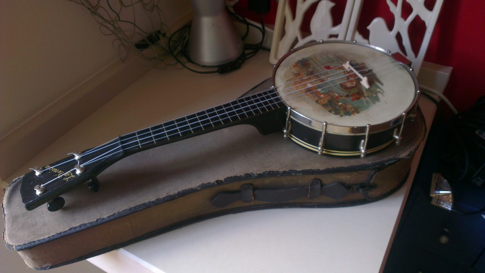 The Ukulele Restoration Barn Banjo Ukulele for sale