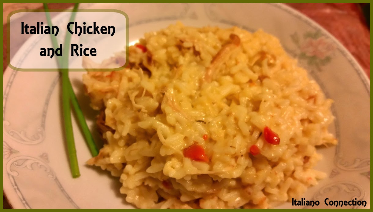 Italian Chicken and Rice Recipe  - Quick and Easy