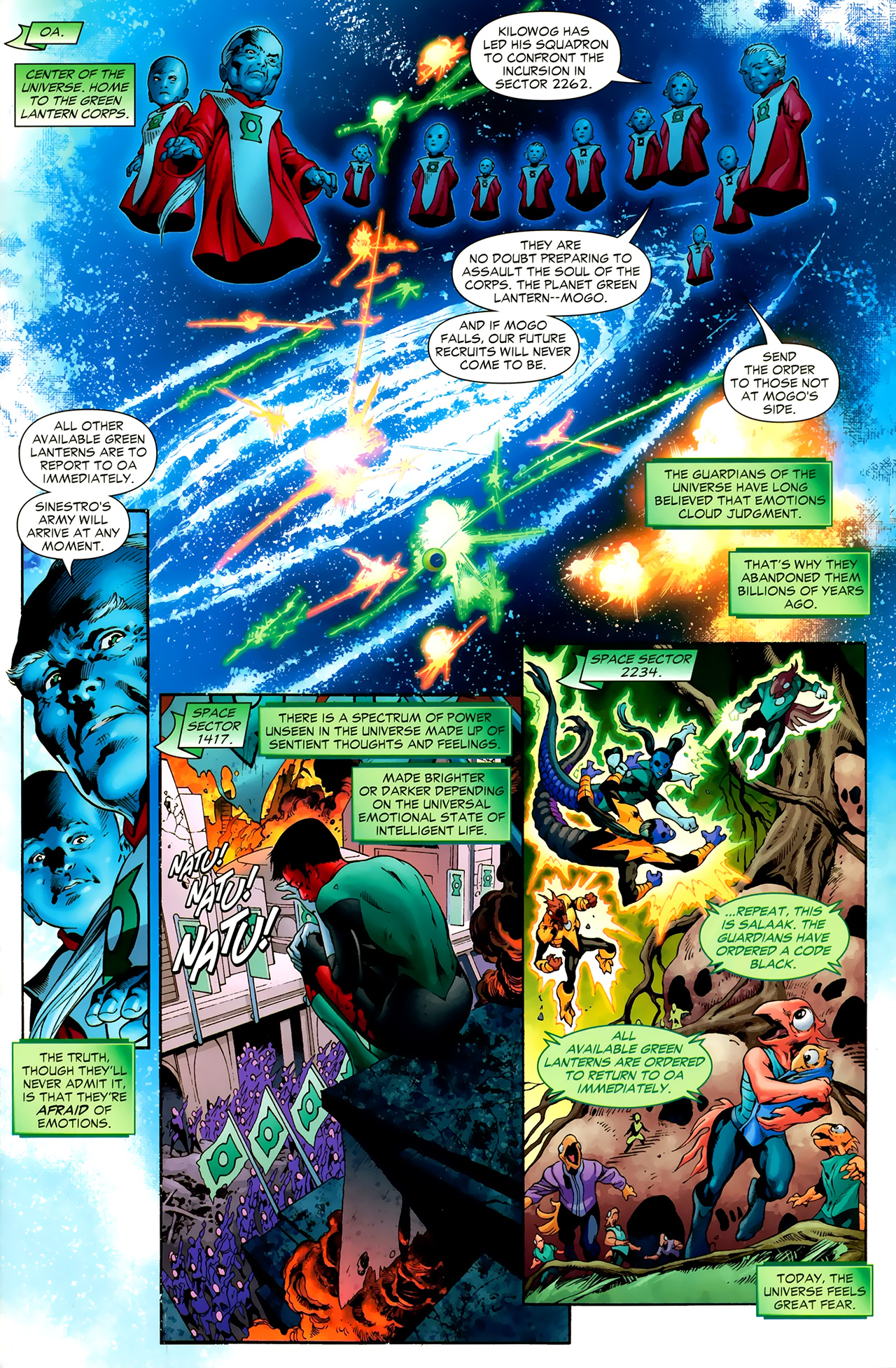 Read online Green Lantern (2005) comic -  Issue #22 - 2