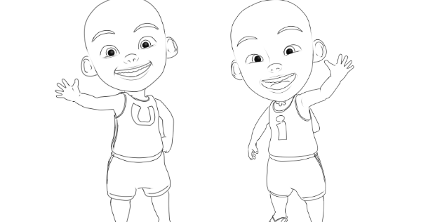Gambar Mewarnai Gambar Upin Ipin 15 10 Kartun Mewarna Gambar Mewarnai Gambar Upin Ipin 15 10 Kartun Mewarna
