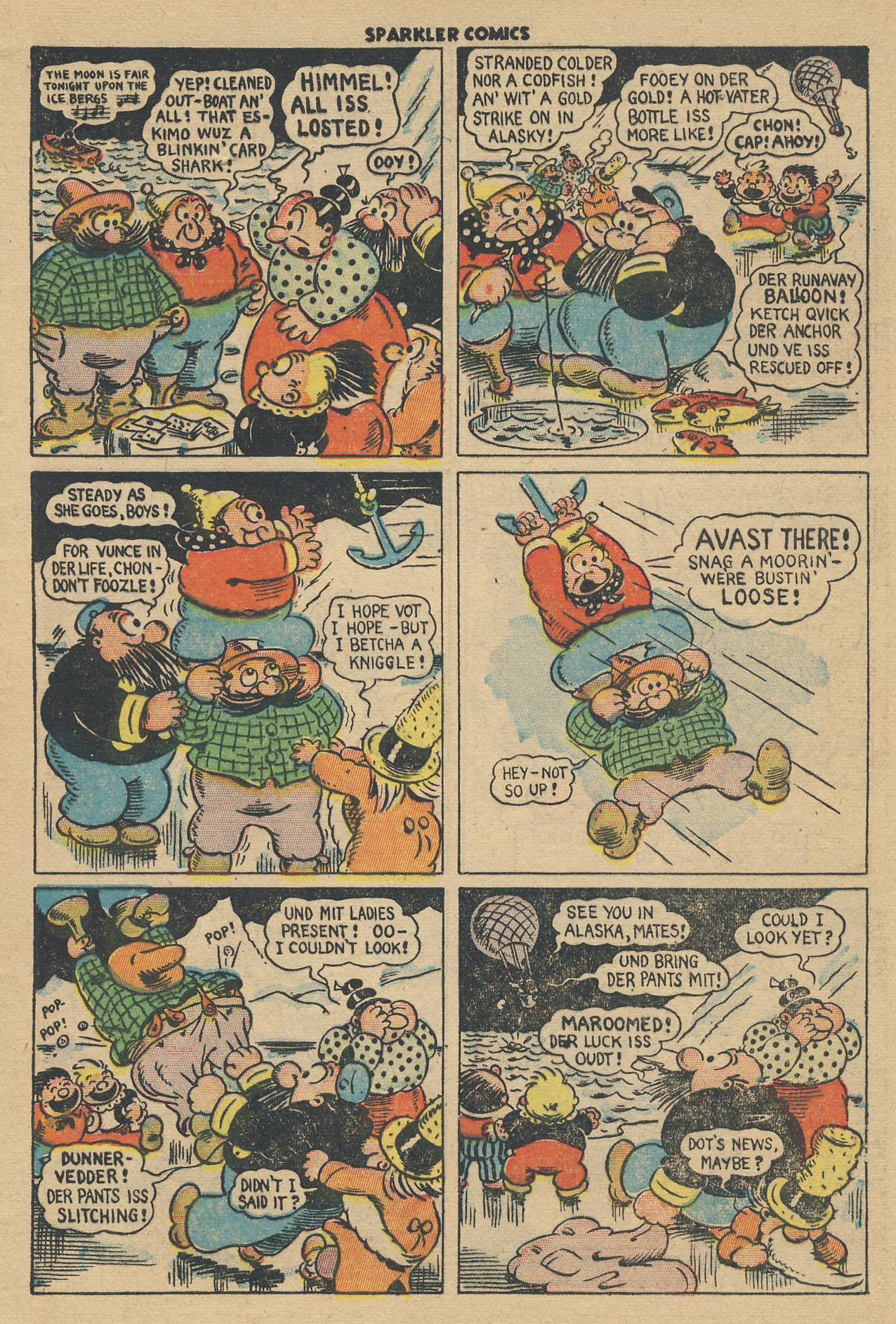 Read online Sparkler Comics comic -  Issue #77 - 5