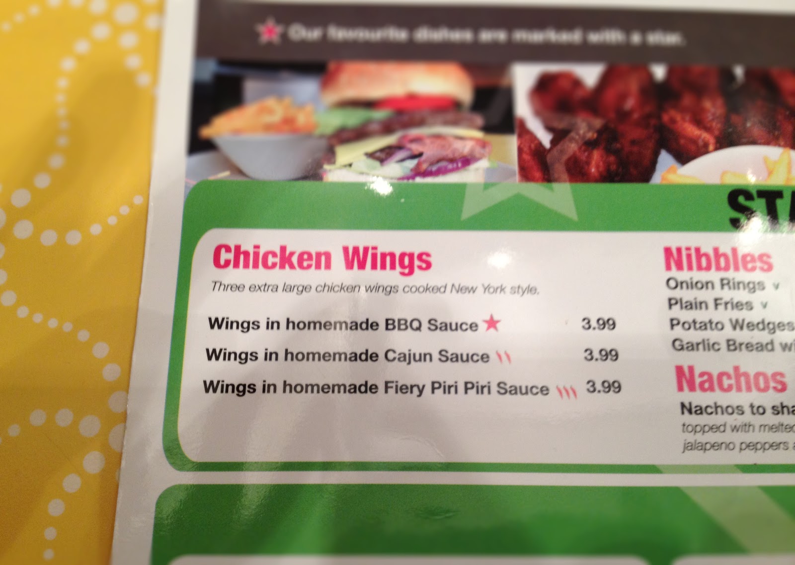 The Wing Men Tinseltown American Diner 104 Heath St. Hampstead