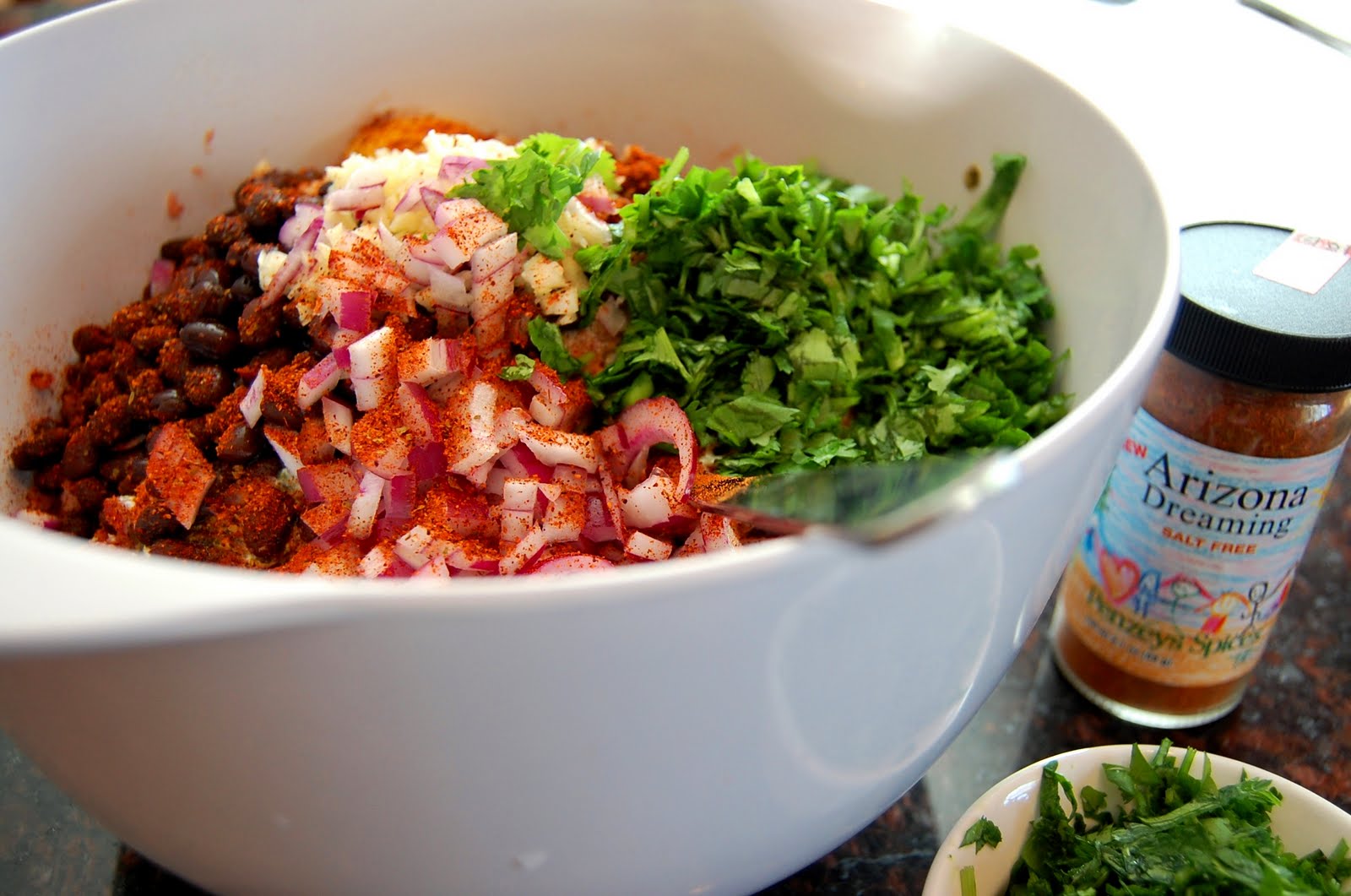 PromiseMe2....and A Lot About Food! Black BeanCilantro Burgers