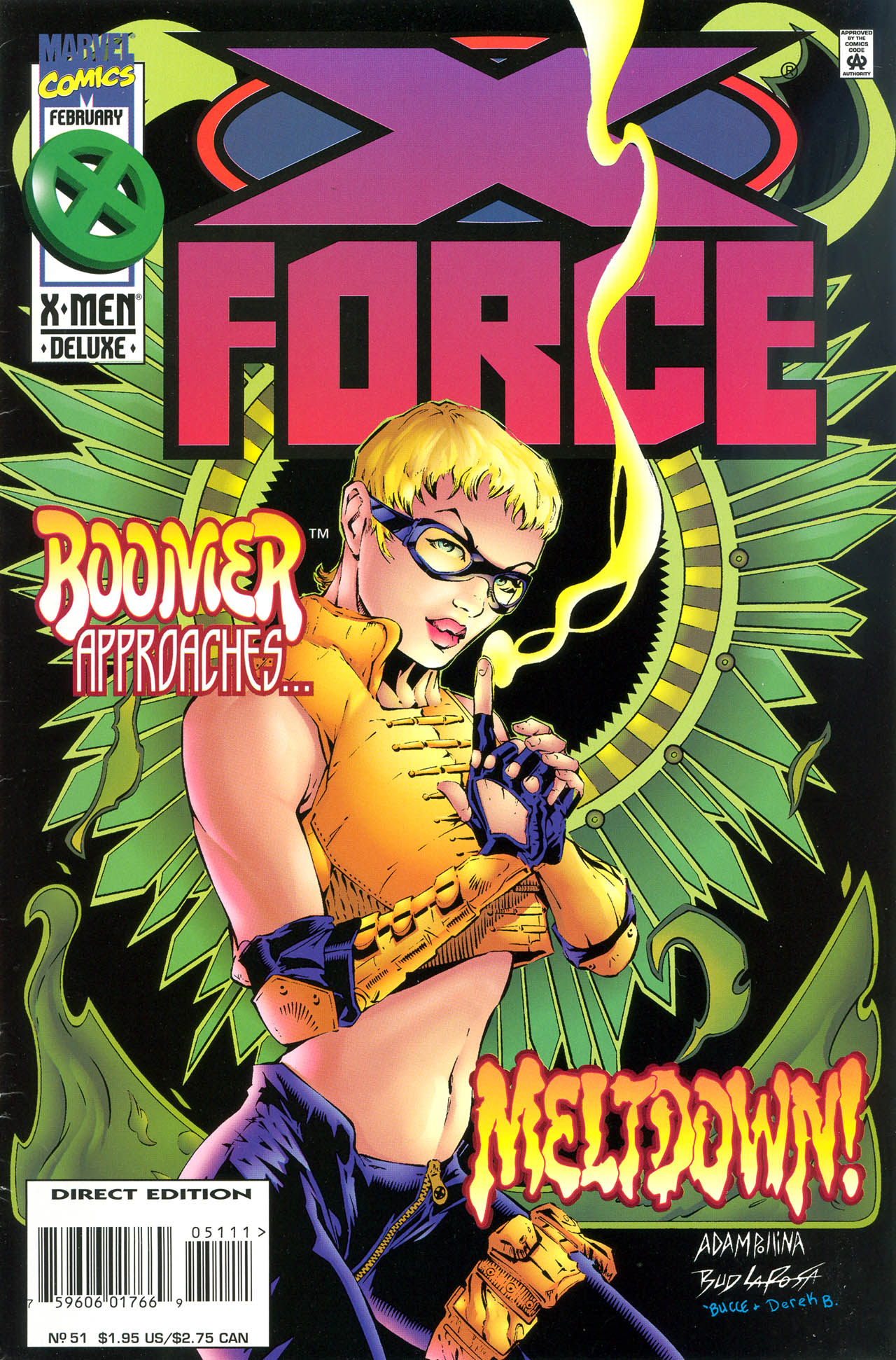 Read online X-Force (1991) comic -  Issue #51 - 1