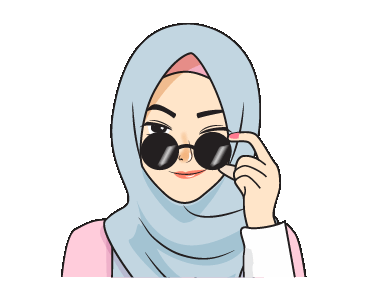 LINE Creators Stickers Gorgeous Hijab  Girl Animated 