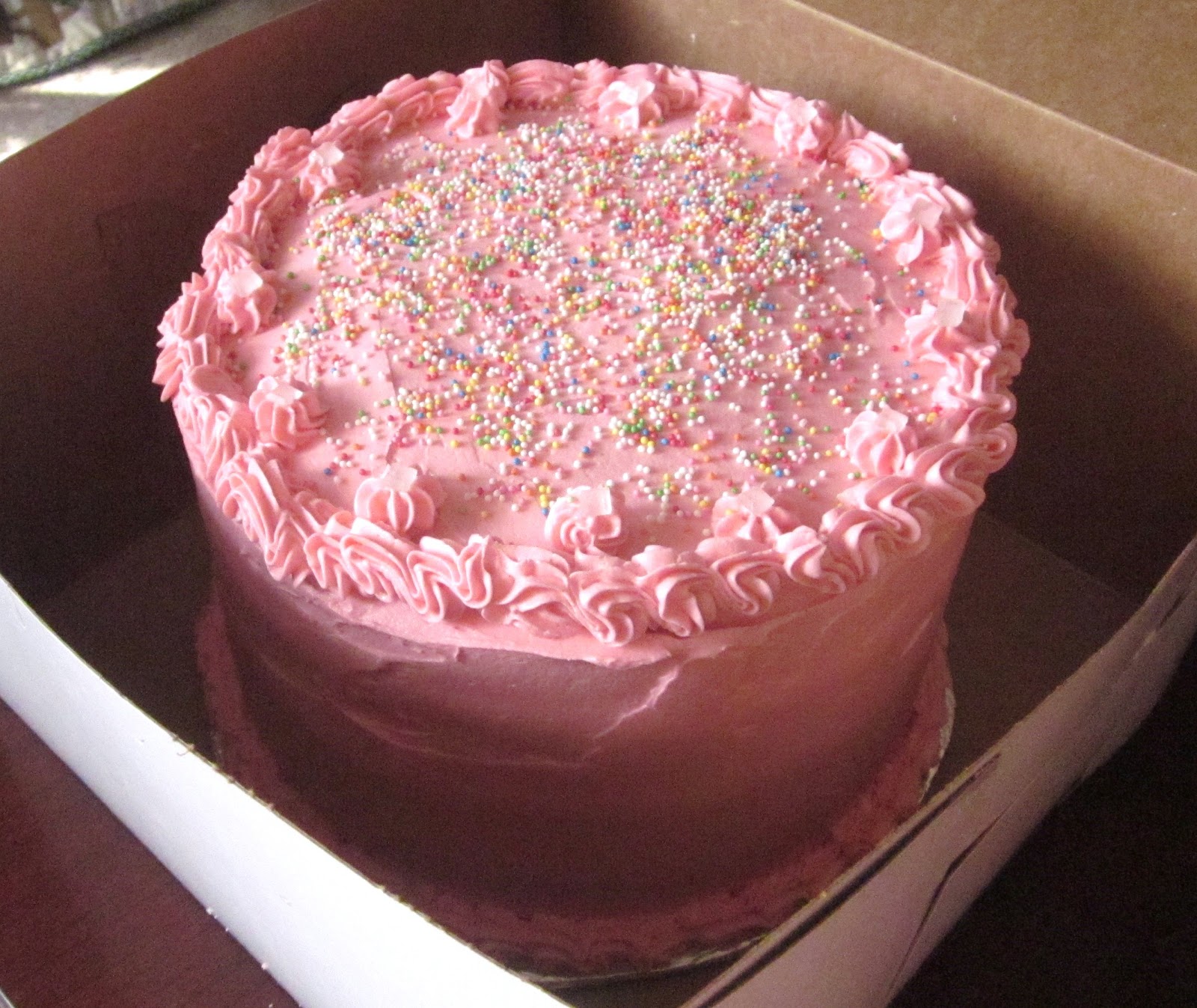 Our Yuppie Life birthday cake love