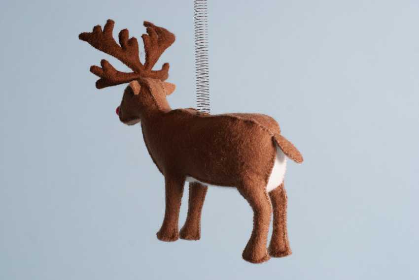 Septemberspring Galerie: Kerstman en Rudolf het rendier met de rode neus