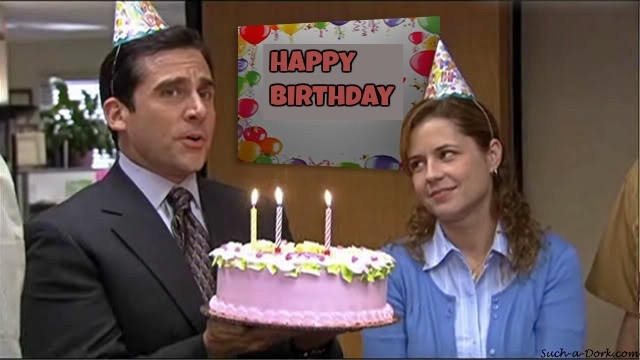 fosterrific quot it is your birthday quot dwight schrute happy birthday from the office