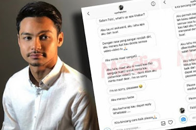 SYAFIQ MOHON MAAF, RAYU PADAM VIDEO ‘P@NAS’