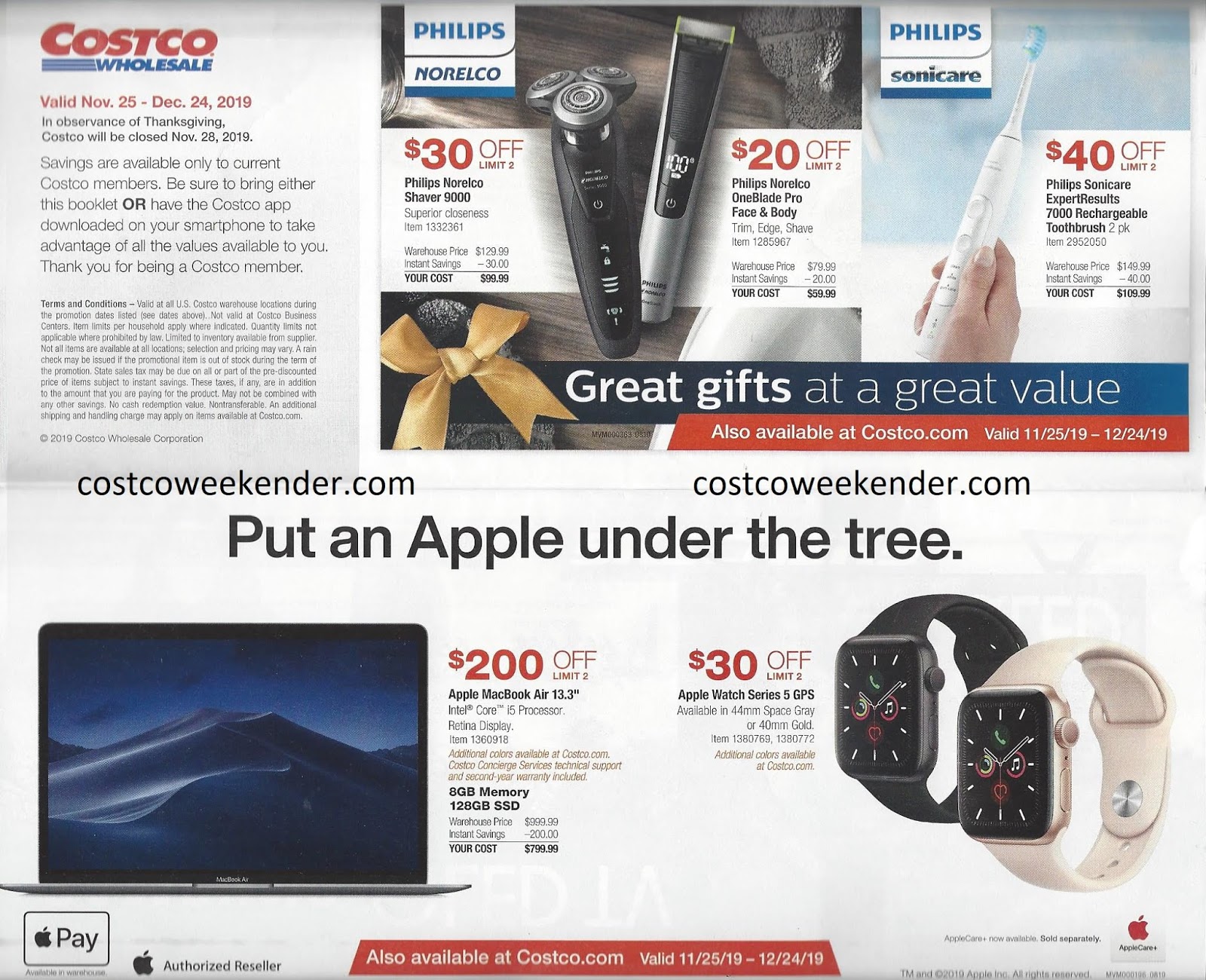 Costco December 2019 Coupon Book Costco Weekender