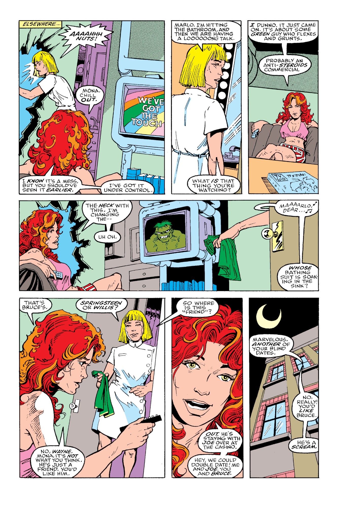 Read online Hulk Visionaries: Peter David comic - Issue # TPB 3 - 182