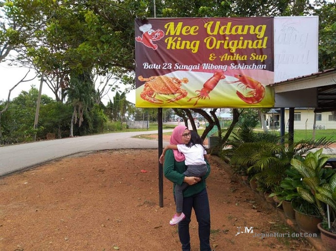 Makan sedap : Mee udang King Original, Sekinchan