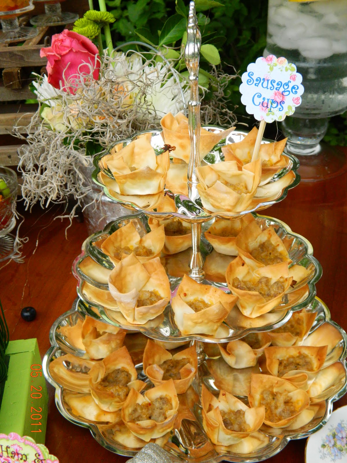 Oh Pickles Baby Shower Brunch Food