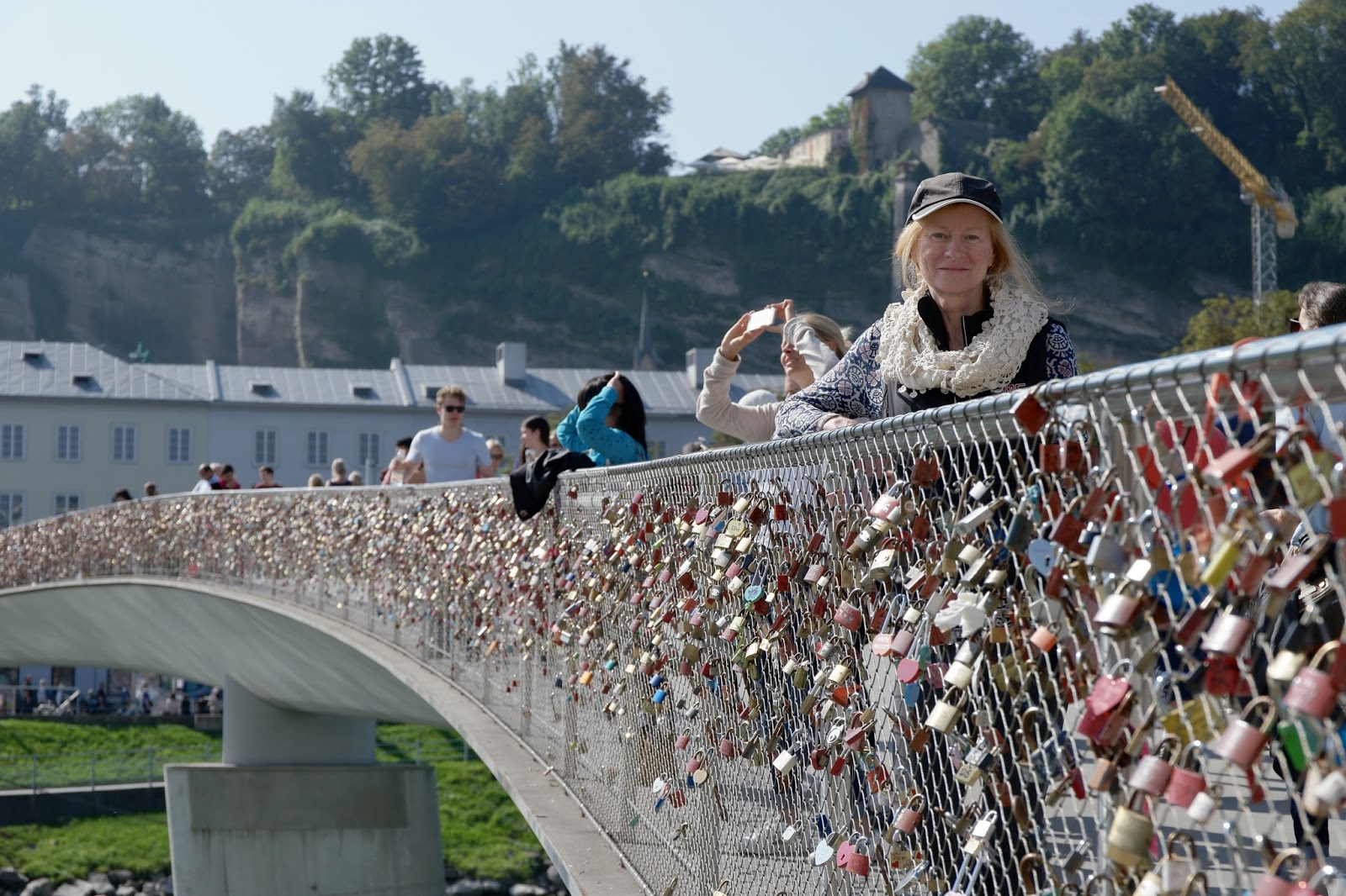 Off On A Tangent Love Lock Bridge Salzburg, Austria