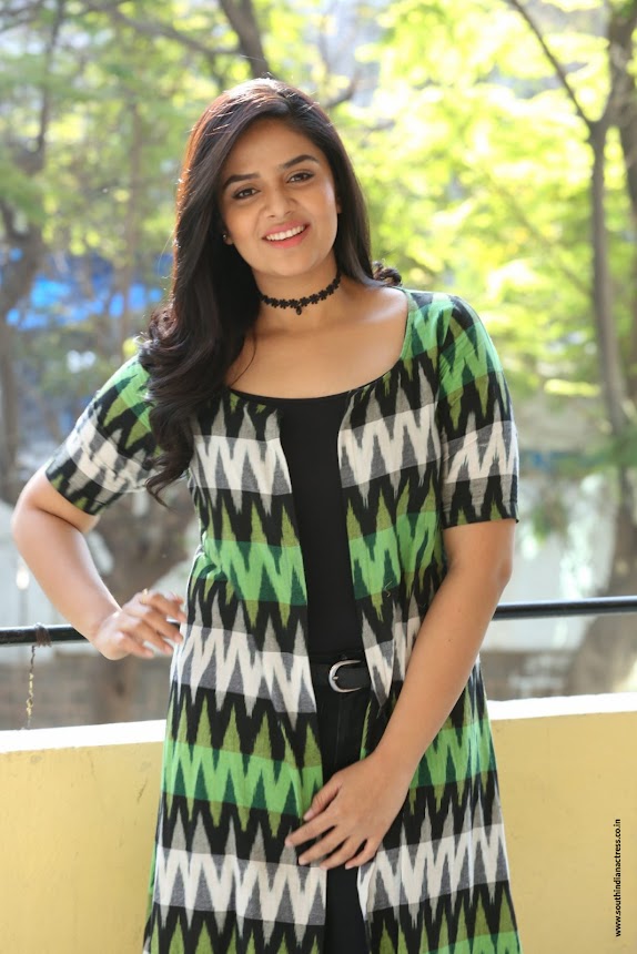 SreeMukhi at Good Bad Ugly Press Meet
