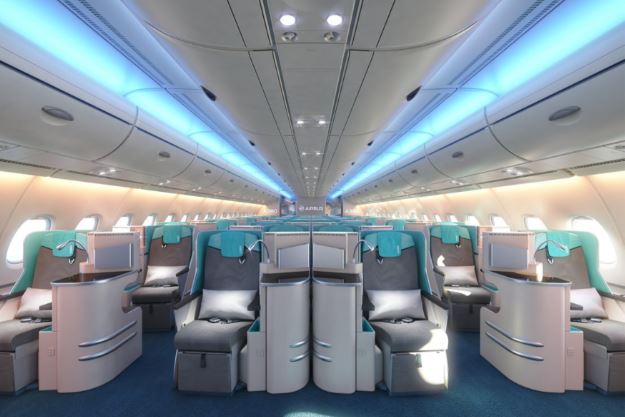 Airbus A380 Super Jumbo Jet Cabin Specs Cockpit Seats