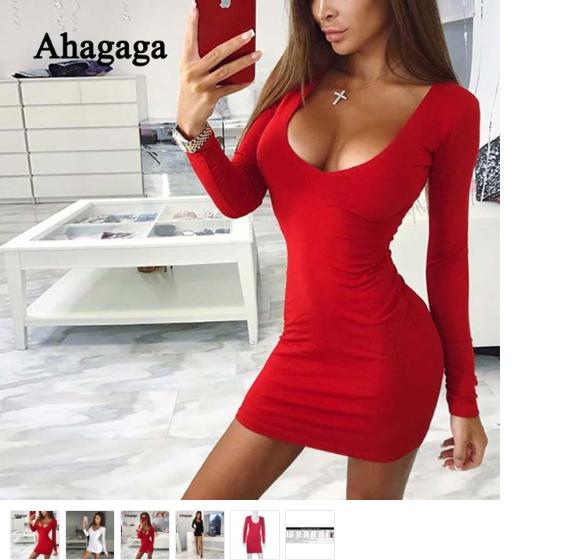 Long Sleeve Maroon Dress - Review Fashion Online Shop
