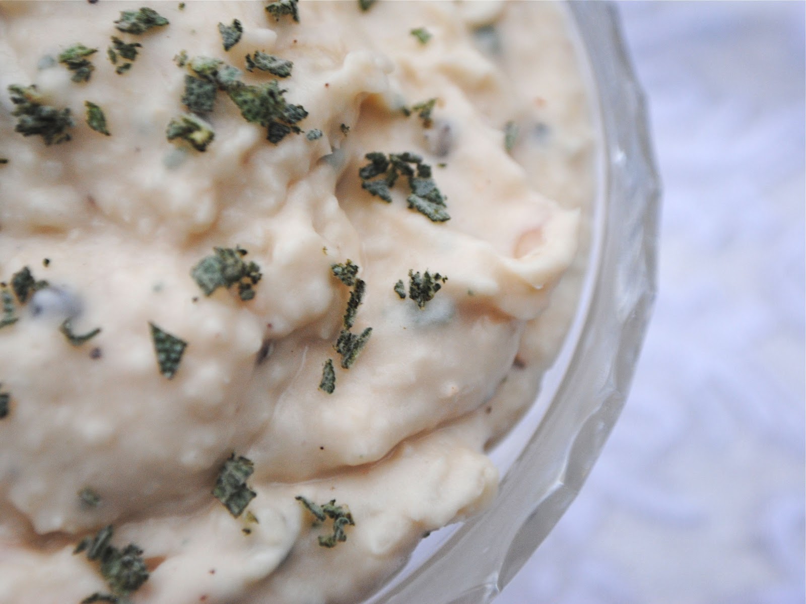 Recipe Doodle WHITE BEAN DIP and VANILLA CHAMPAGNE CAKE