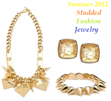 studded fashion jewelry