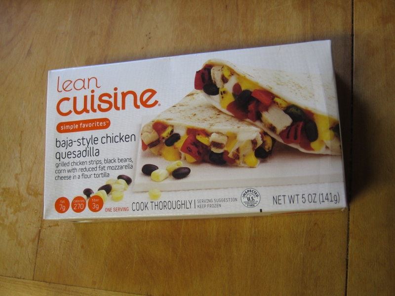 Frozen Friday Lean Cuisine BajaStyle Chicken Quesadilla