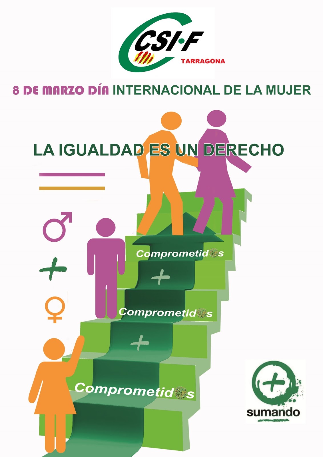 CSIF CORREOS TARRAGONA 8 DE MARZO, DÍA INTERNACIONAL DE LA MUJER