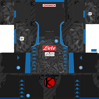 SSC Napoli 2018/19 Kit - Dream League Soccer Kits