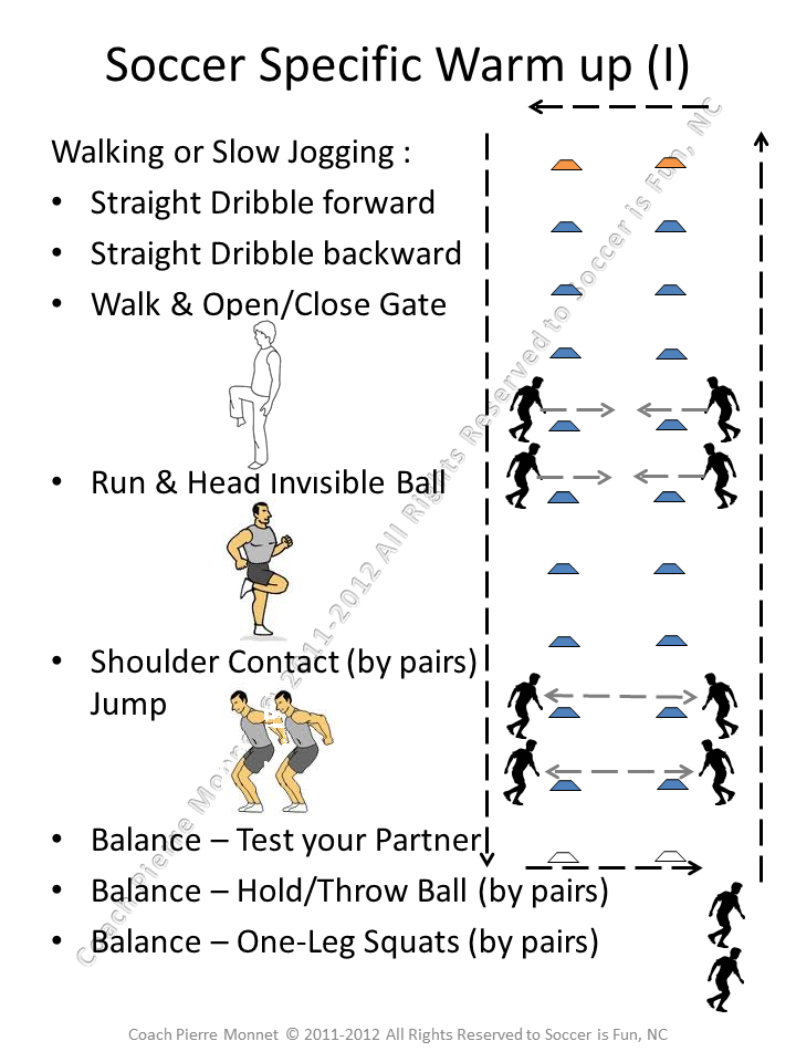 Soccer is Fun Time to Warmup...