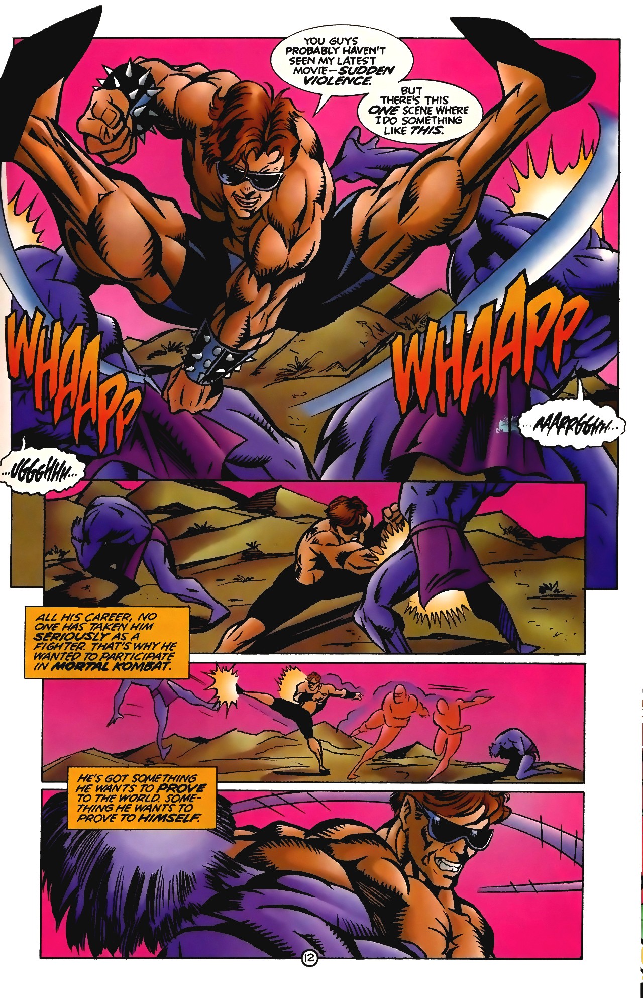 Read online Mortal Kombat (1994) comic -  Issue #4 - 13