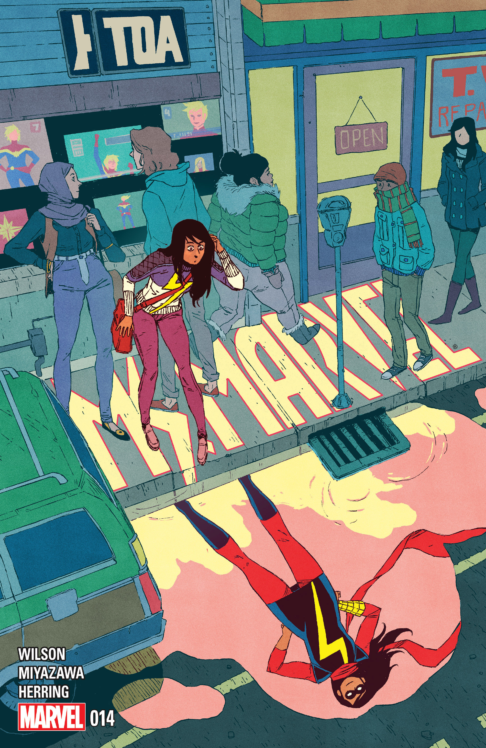 Read online Ms. Marvel (2014) comic -  Issue #14 - 1