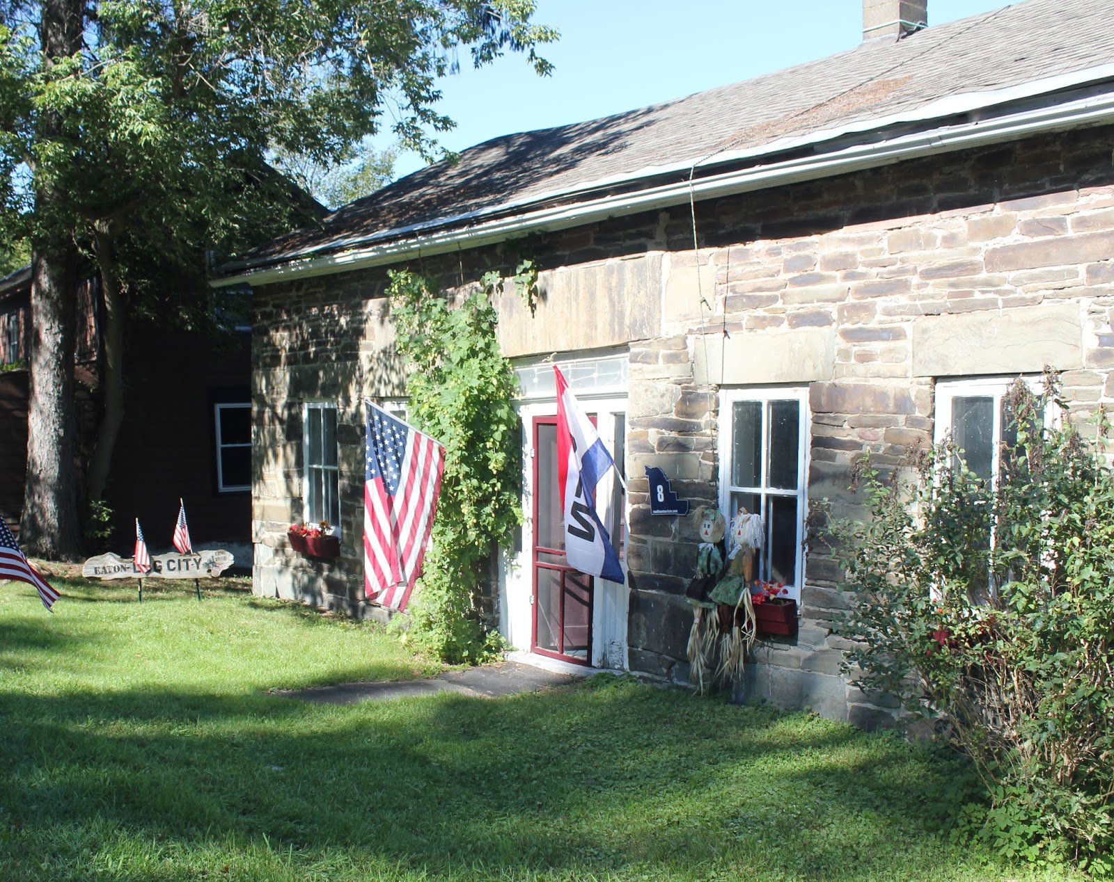 View from the back street Memories of the past, the Old Town of Eaton
