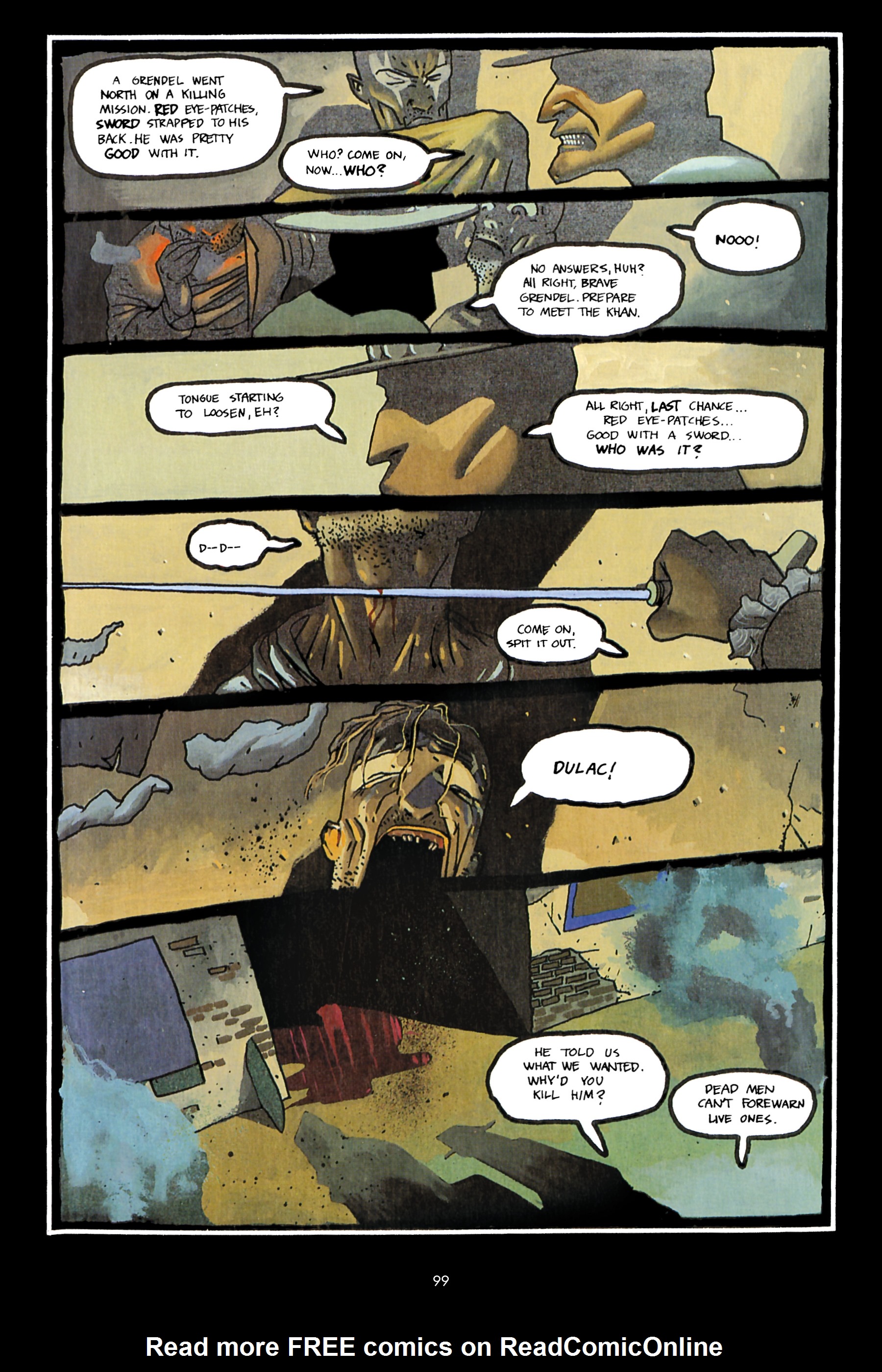 Read online Grendel Tales Omnibus comic -  Issue # TPB 1 - 100
