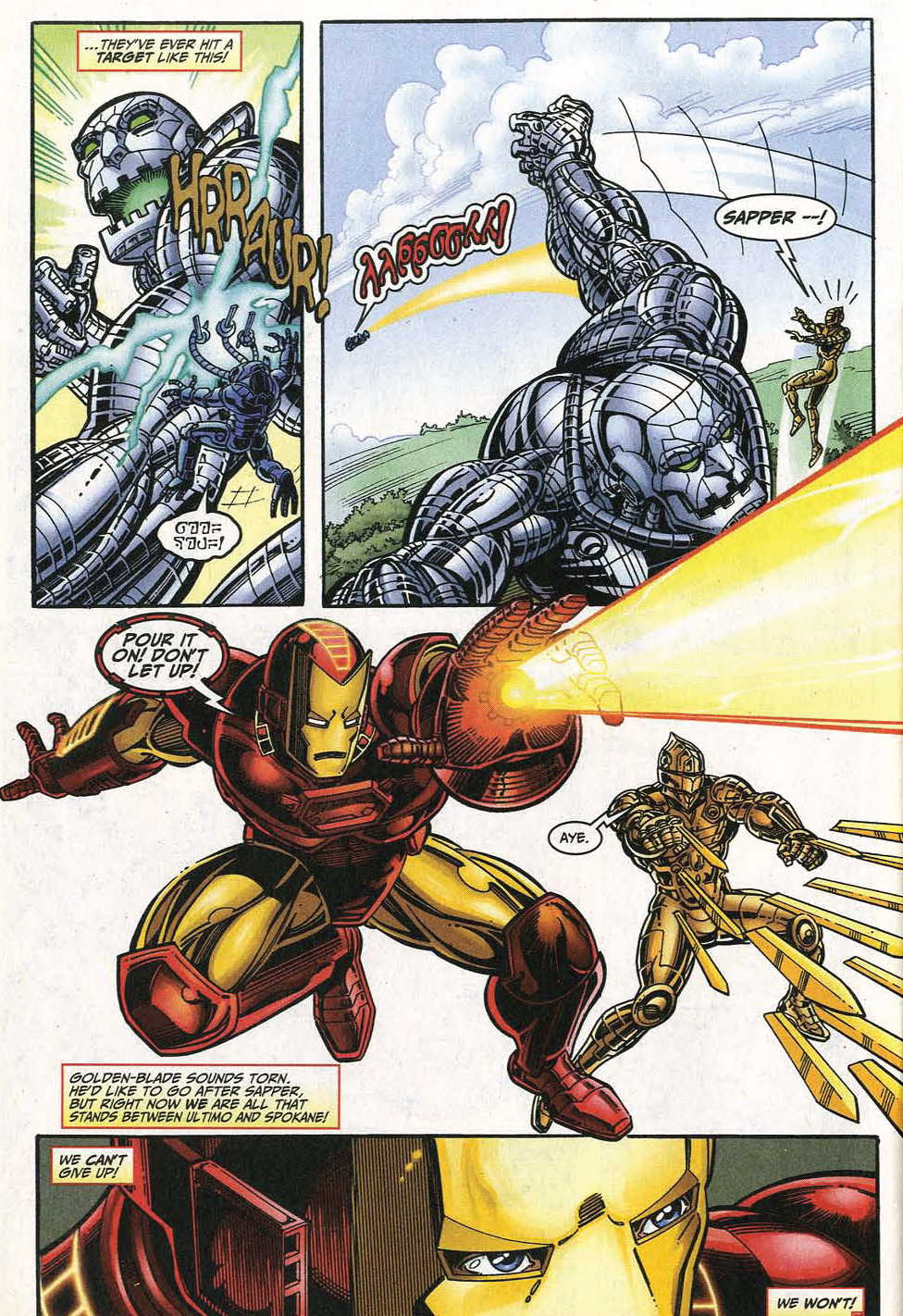Read online Iron Man (1998) comic -  Issue #25 - 34