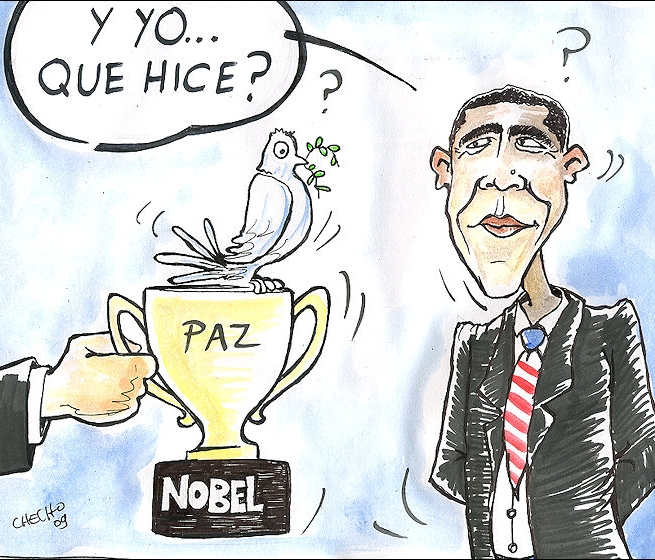 Obama: Premio Nobel de la Paz